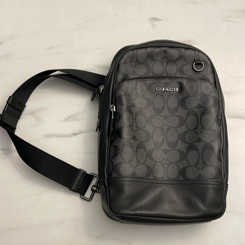 Coach backpack purse.